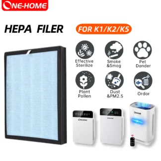 ONE HOME Replacement HEPA Filter of Air Purifier Indoor Sterilization HEPA+Carbon Filter