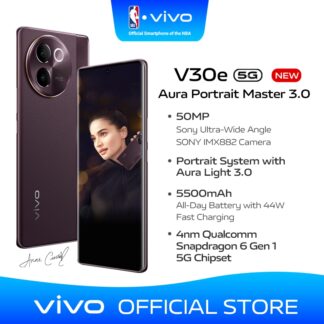 (New) vivo V30e 5G | Flagship SONY IMX882 Camera | 8GB+8GB RAM & 256GB ROM | 120Hz | Aura Light 3.0