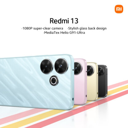 Xiaomi Redmi 13 Smartphone |8GB+256GB, Immersive 6.79'' FHD+Display, 108MP super-clear camera, Stylish glass back design,