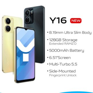 vivo Y16 cellphone 64/128GB ROM mobile 5000mAhBattery gaming phone 6.51inchscreen smartphone